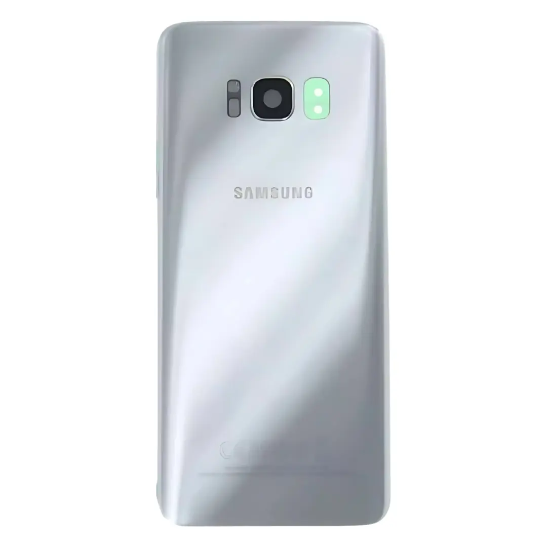 Samsung Galaxy S8 Plus Back Glass Silver with Camera Lens